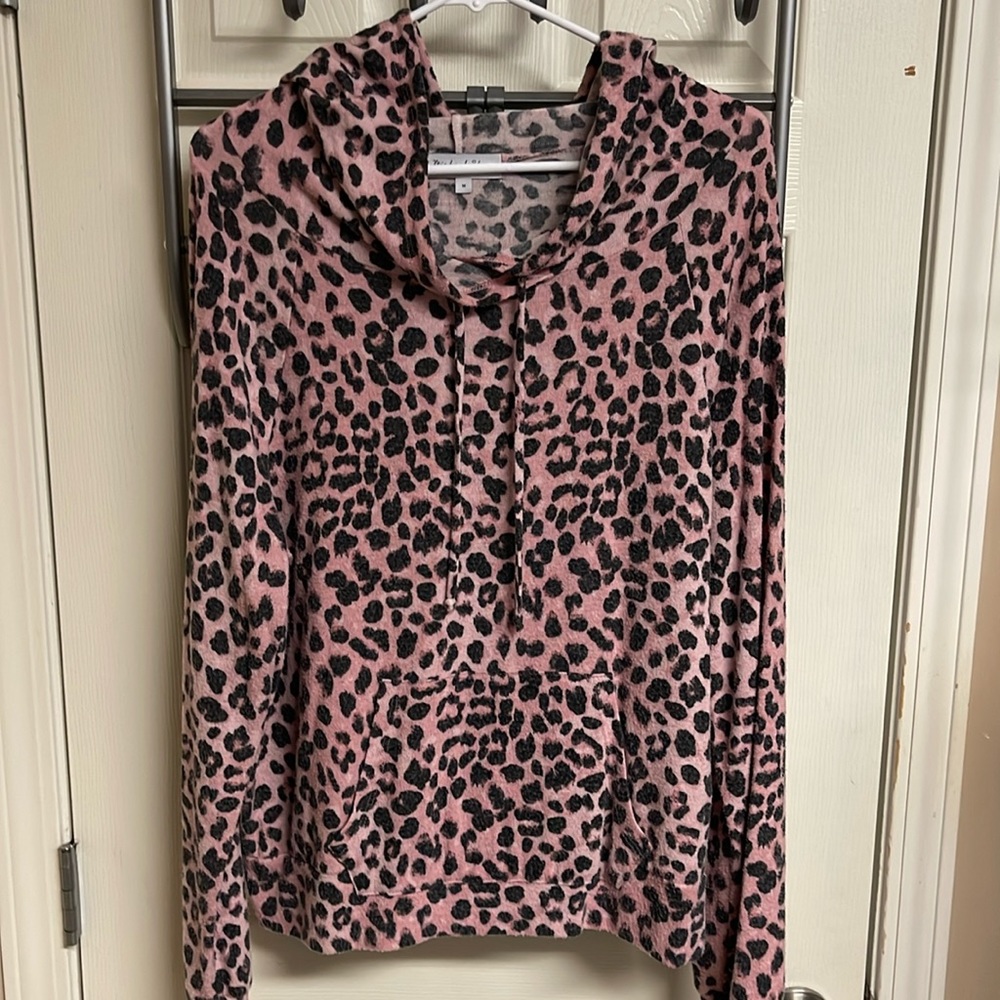 Size medium Michael Stars hooded sweater
